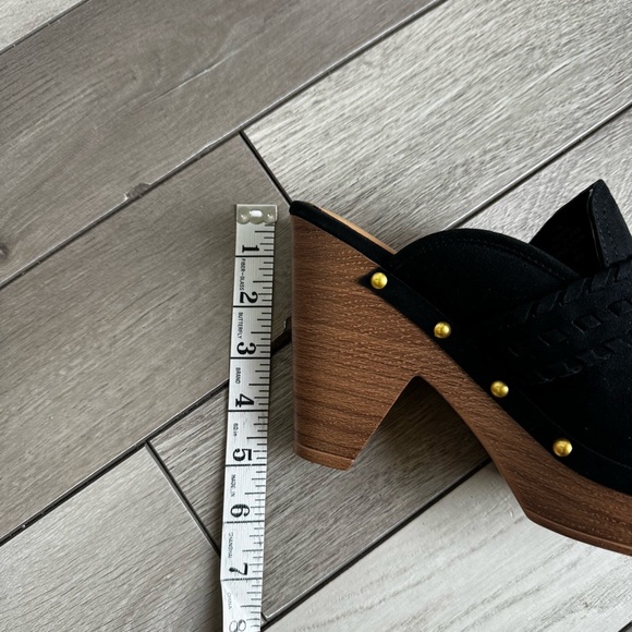 Indigo Rd Daysie Studded Platform Clog In Black | Size: 7.5M | Good Condition - Picture 10 of 10